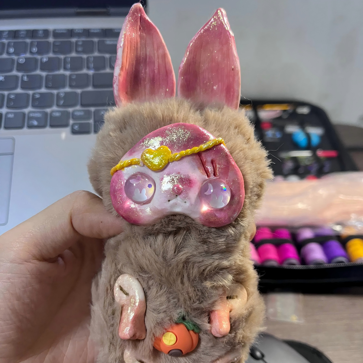 animal art doll