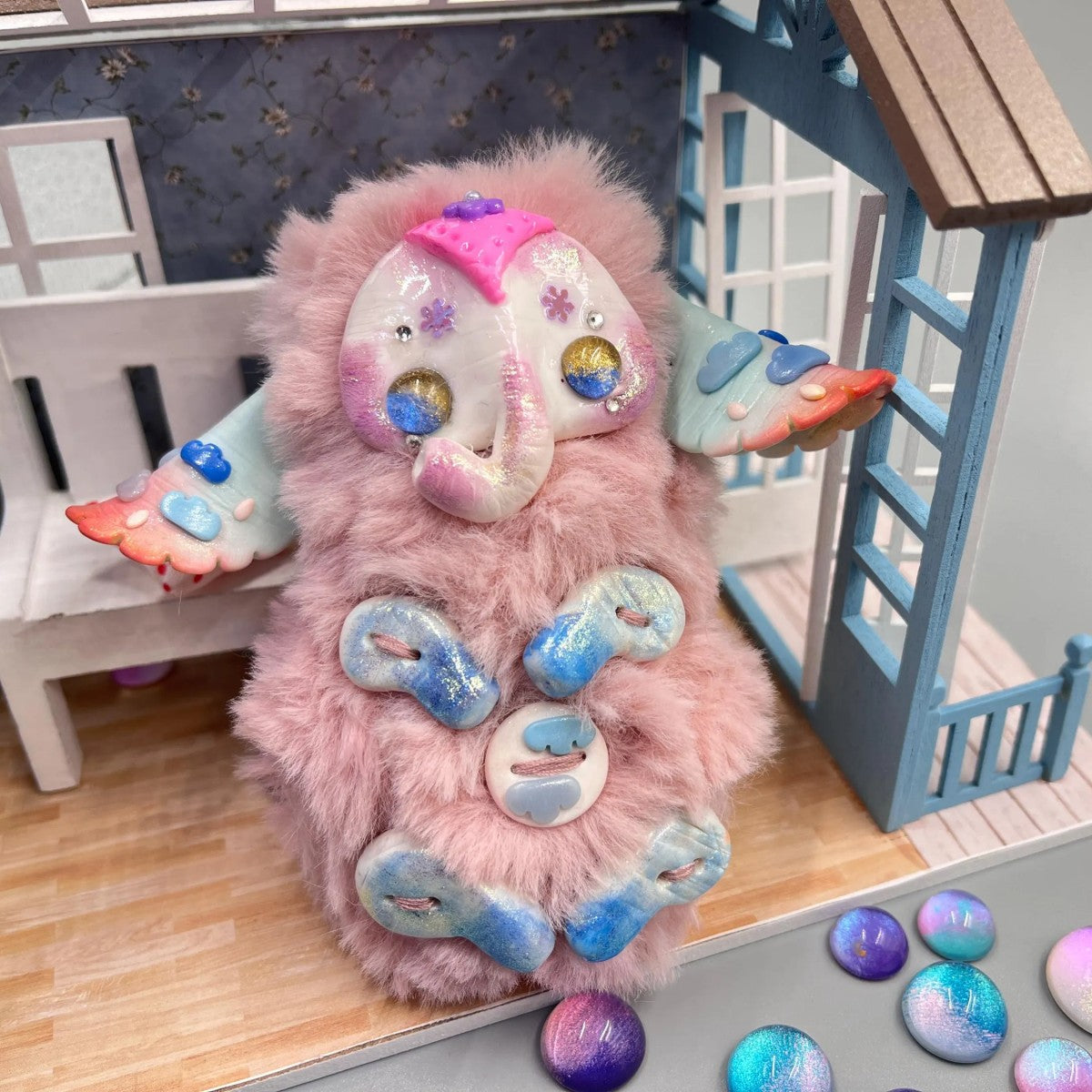 cute alien plush