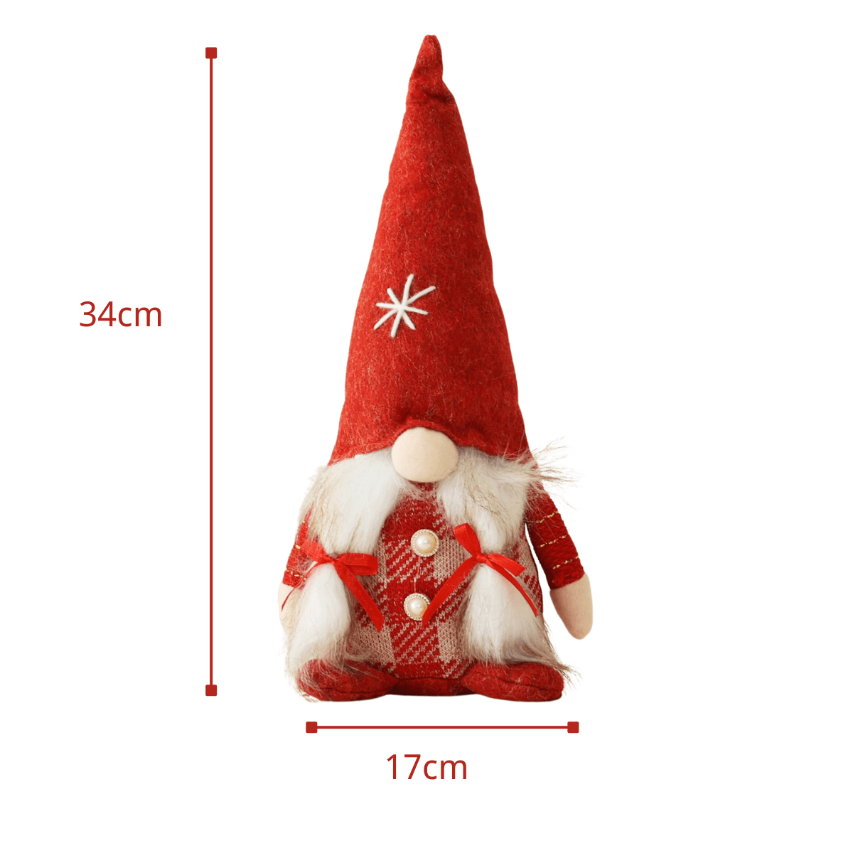 Christmas Gnome Figurine Ornaments