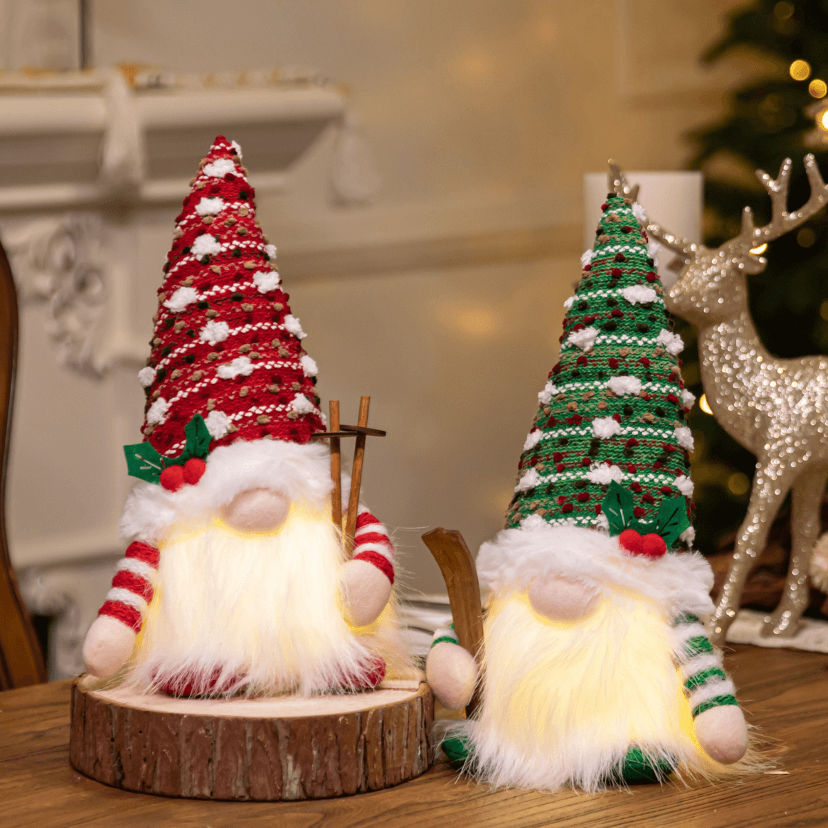 Glowing Christmas Gnome