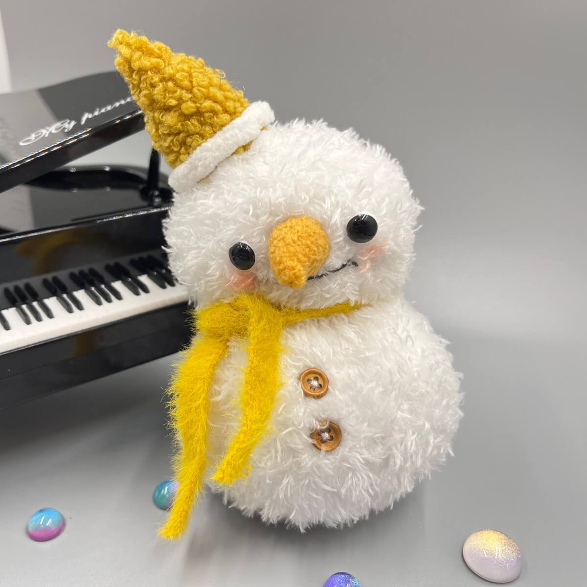 Handcrafted Plush Snowman Dolls