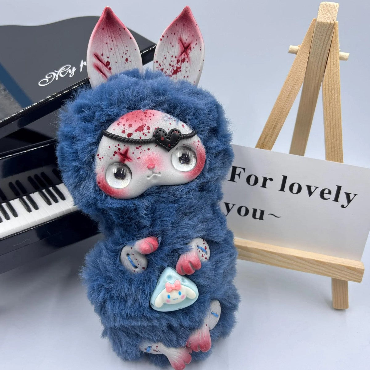 Handmade rabbit doll fantasy creature