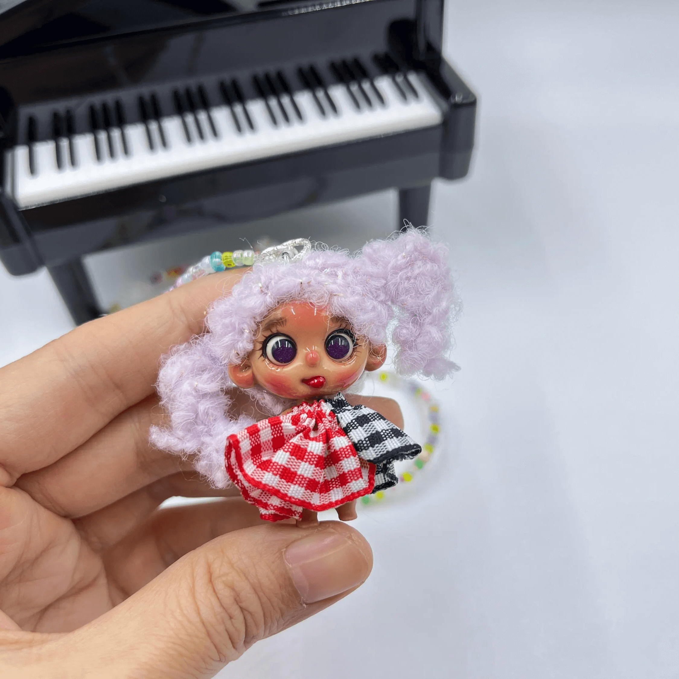 Mini Doll Bag Charm