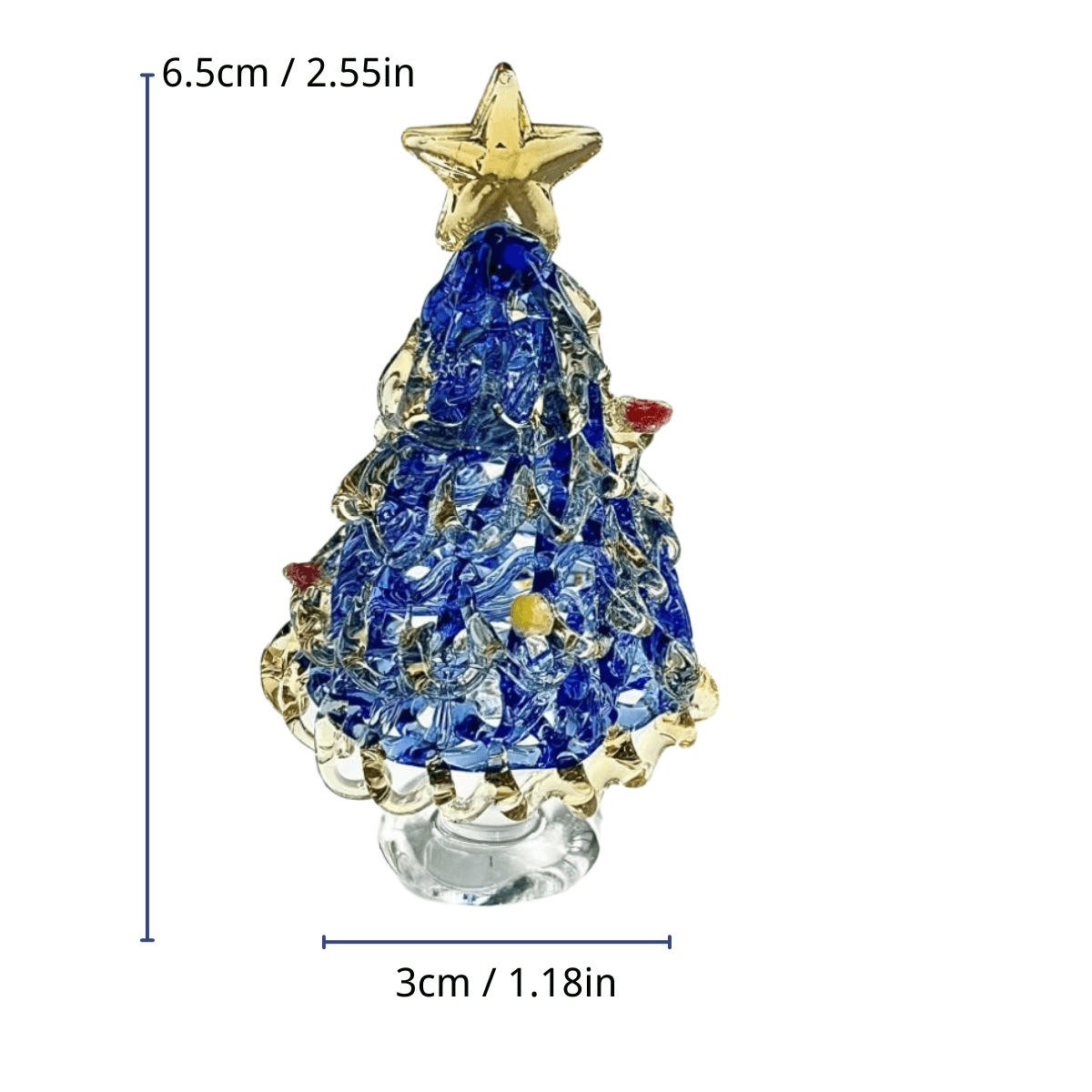 Personalized Glass Christmas Decor