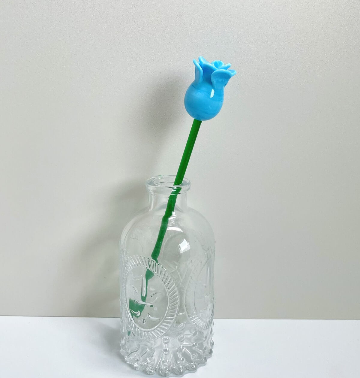 birth month flower glass