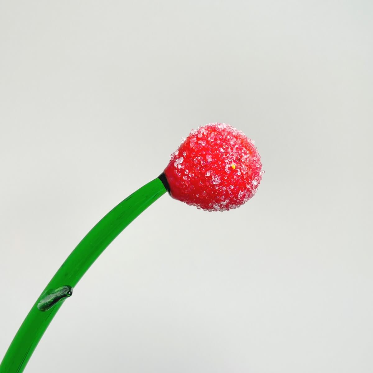 birth month glass flowers