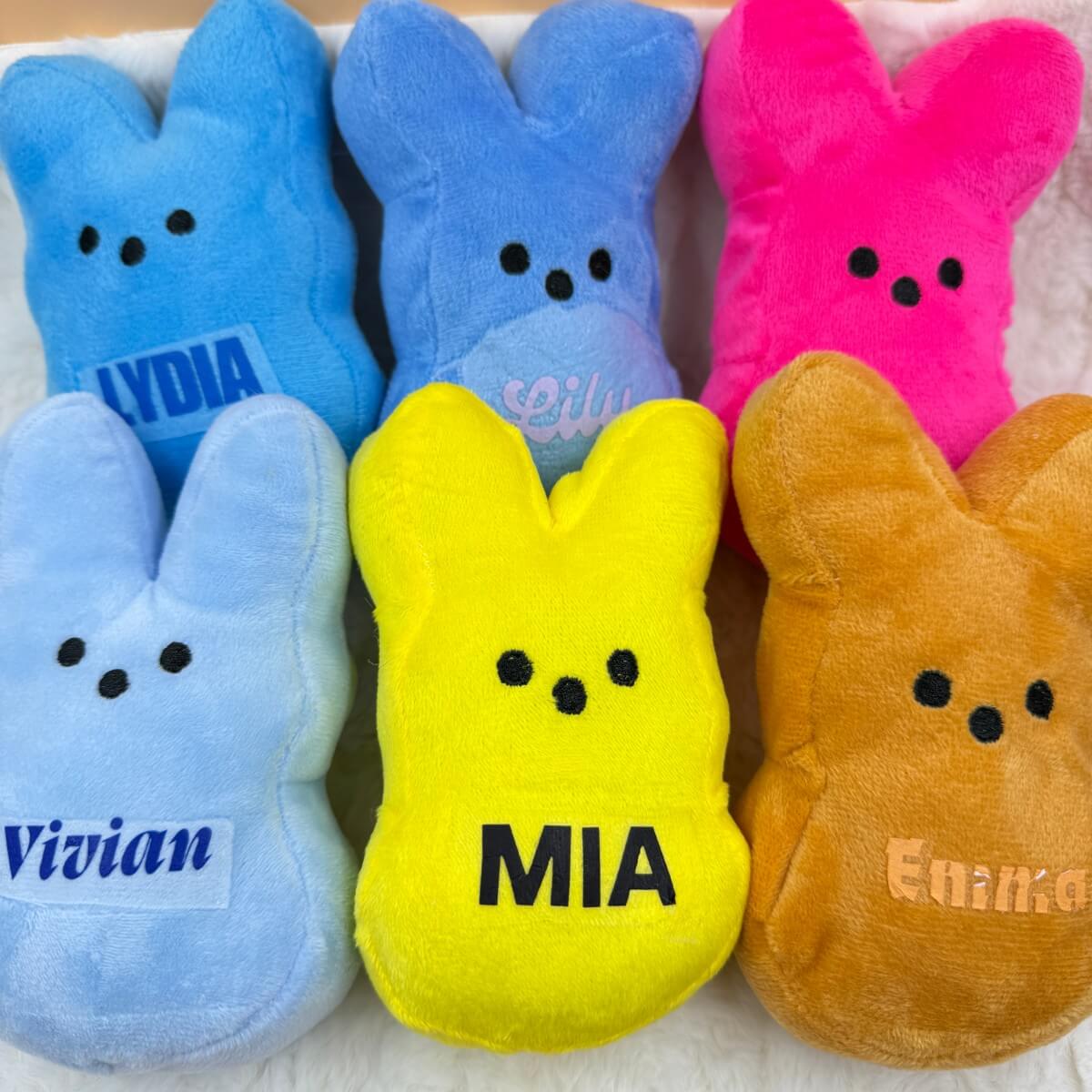 bunny peep plush