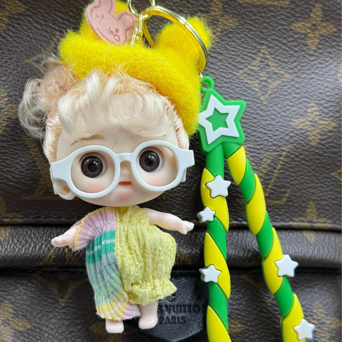cute doll keychain