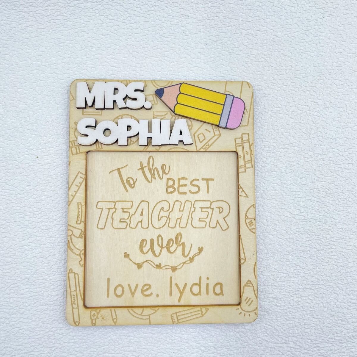 teacher sticky note holder