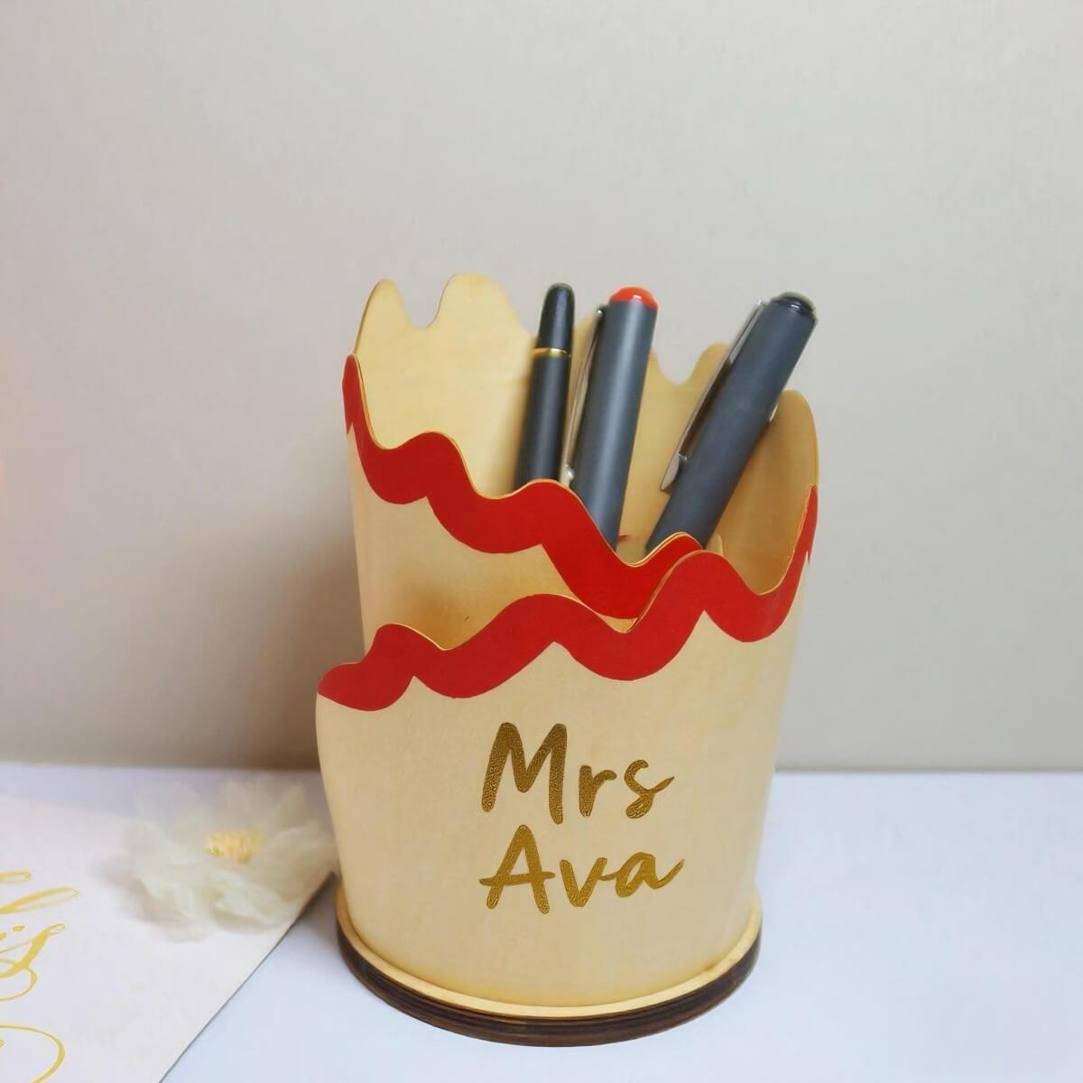 desk organizer pencil holder