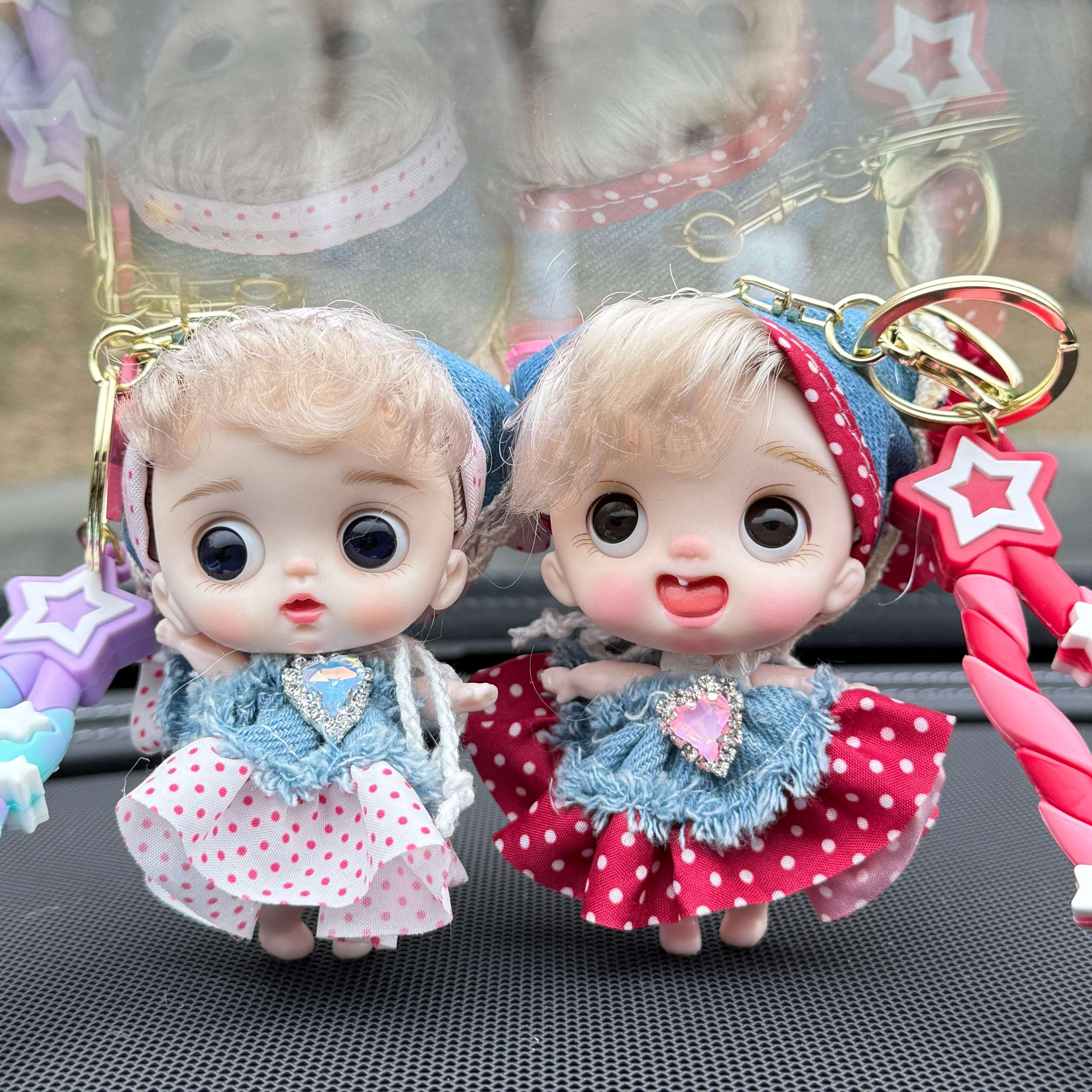 doll keychain