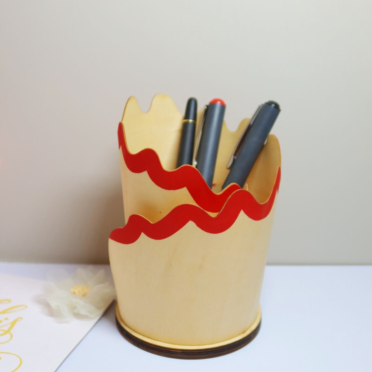 five star pencil holder