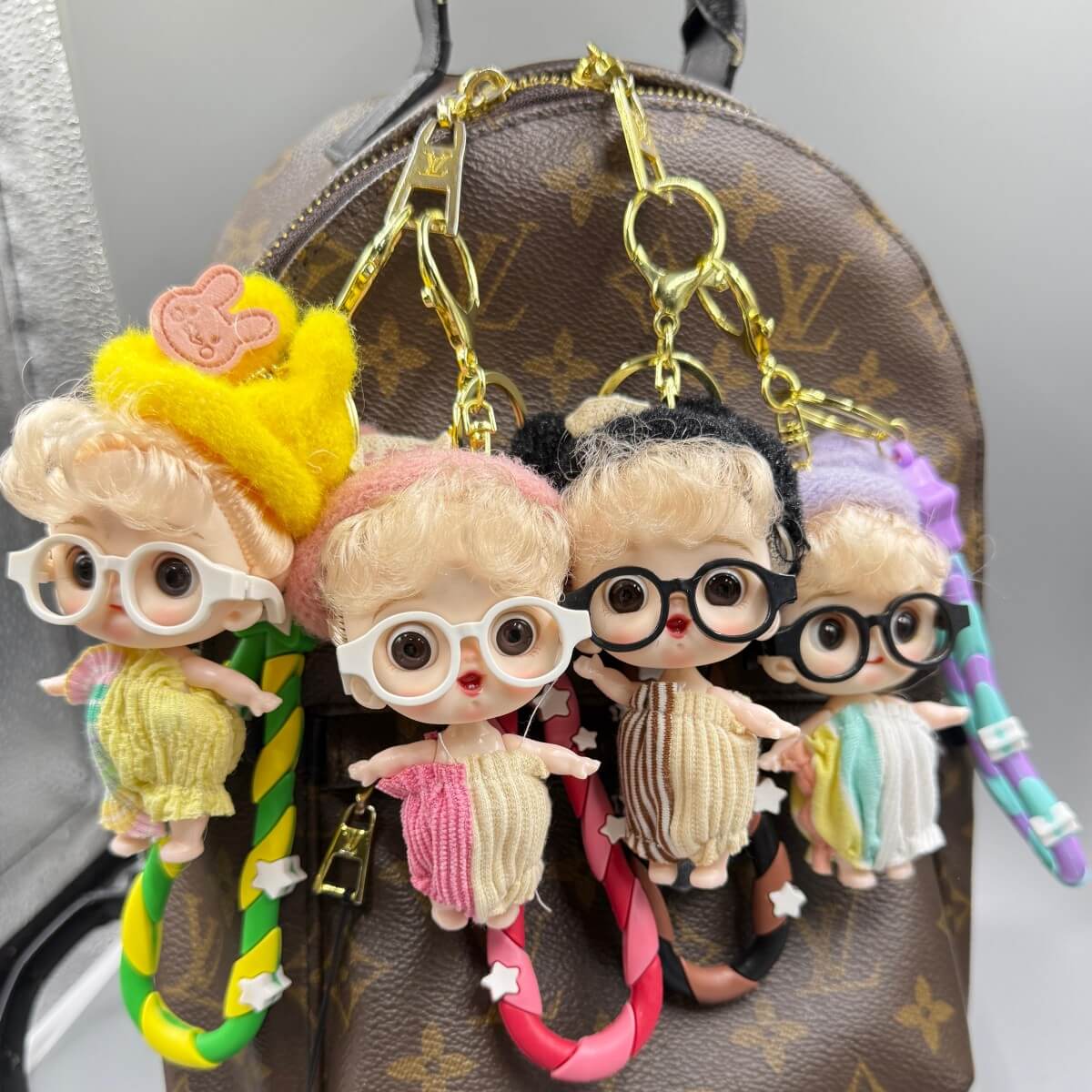  mini doll keychain