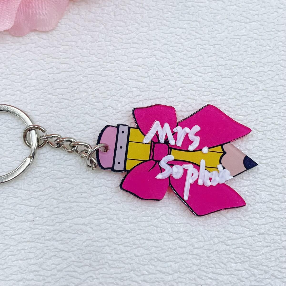 pencil keychains