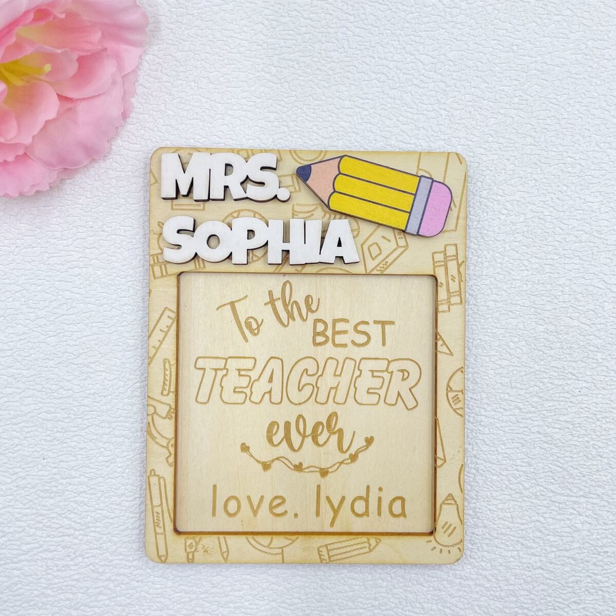 personalized sticky note holder