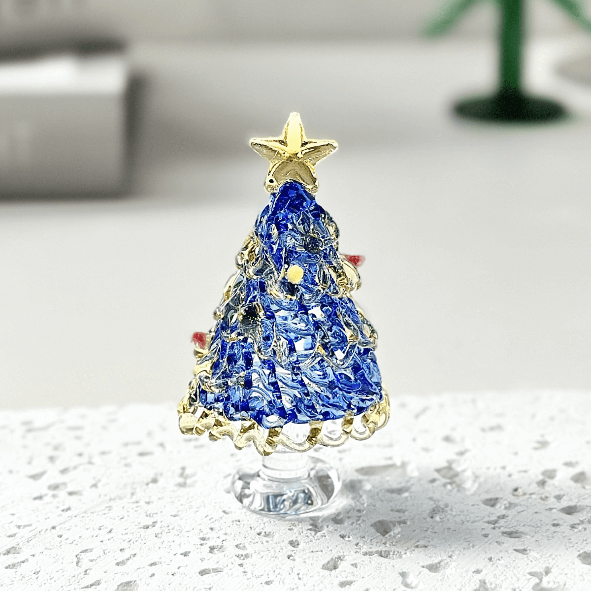 stained glass christmas tree