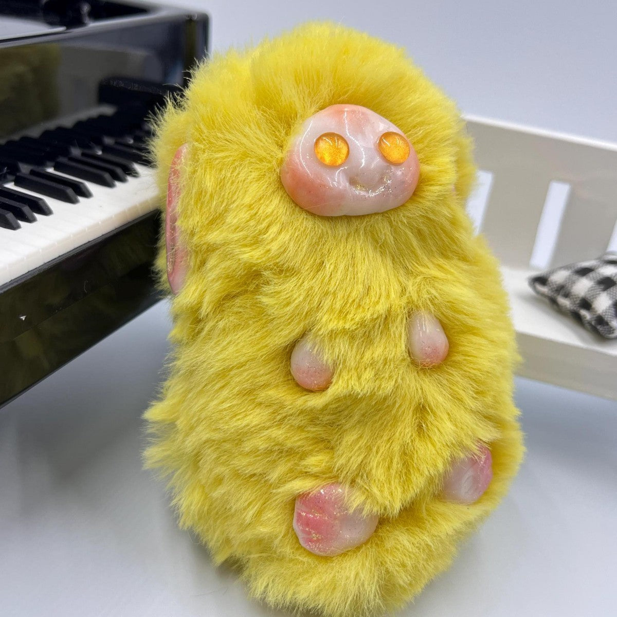 yellow stuffed animal
